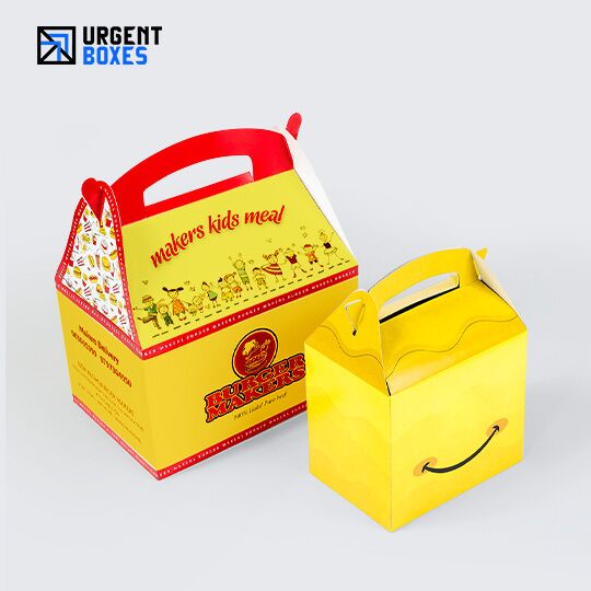 happy meal box yellow color