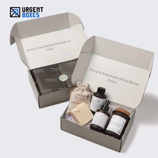 custom hemp gift boxes