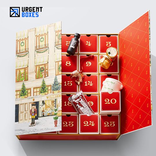 Custom Advent Calendars in Canada made with rigid