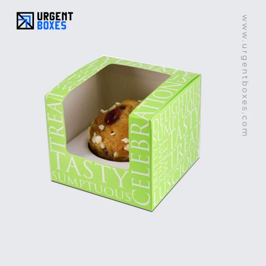 Single Cupcake Box With Window