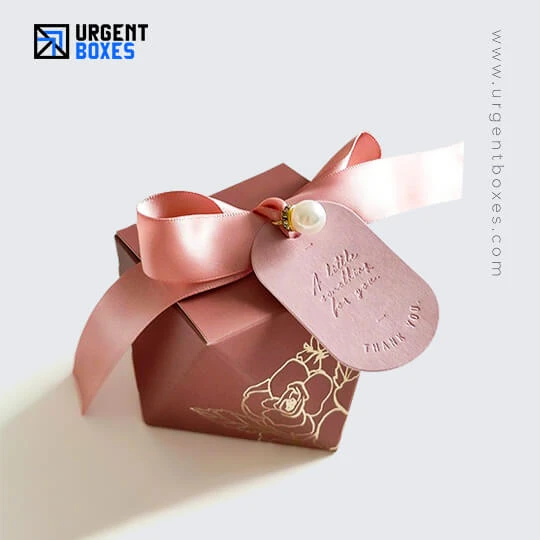 custom favor boxes with ribbon